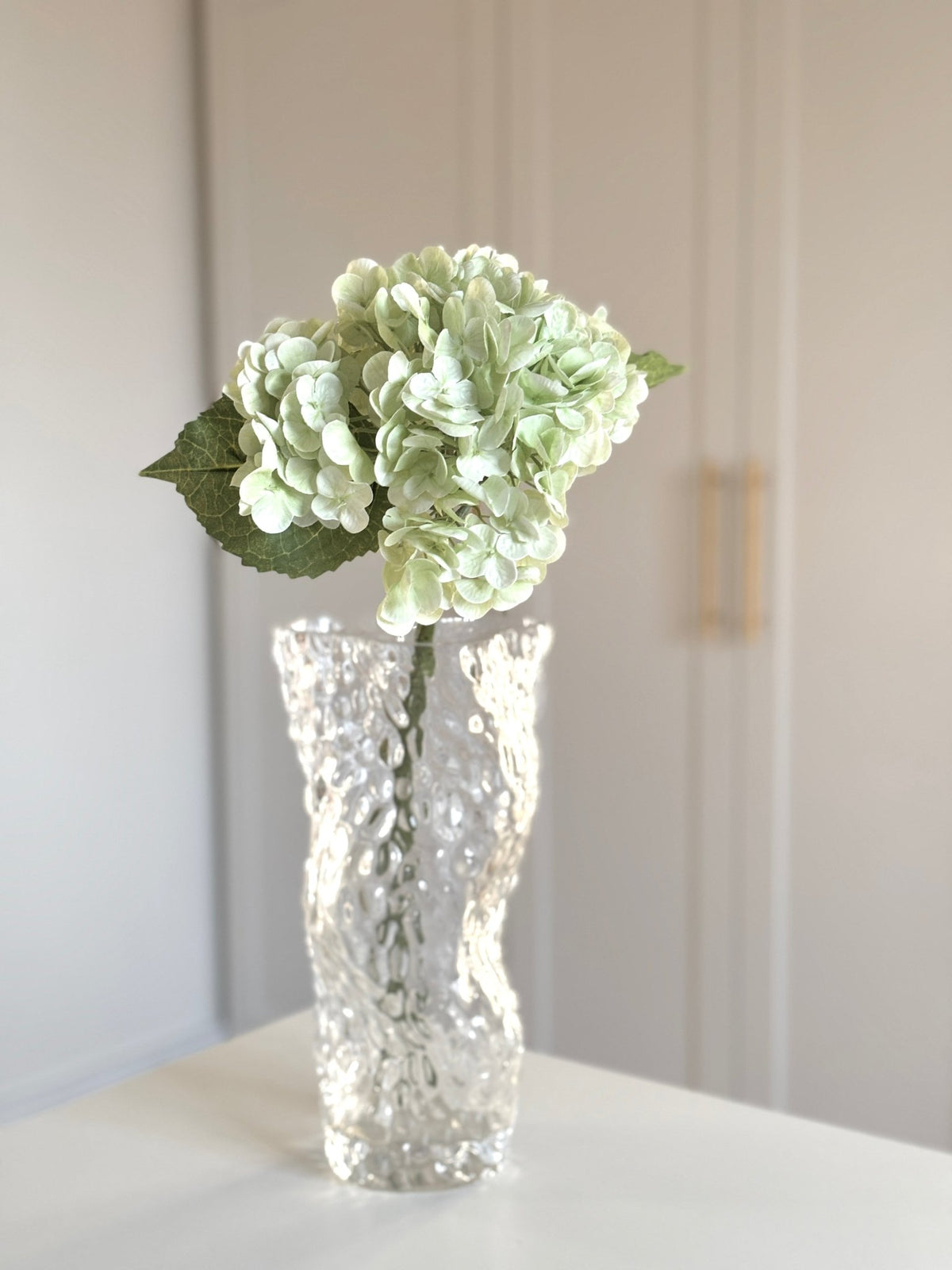 Hortensia - Hvid/grøn - Rare Copenhagen